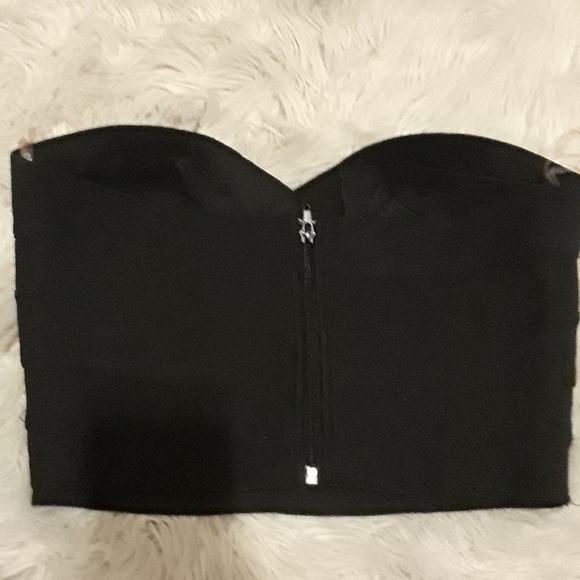 Black bandage crop top - Picture 2 of 6